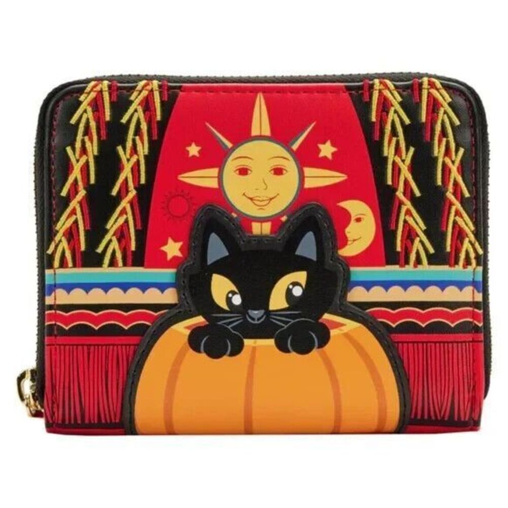 Loungefly Disney Hocus Pocus Dani Binx Zip‎ Wallet